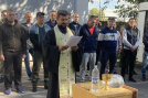 Иерей Андрей Овчинкин совершил молебен в военкомате