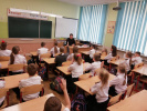 Протоиерей Николай Юдин посетил казачий класс в школе № 40
