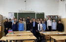 Священник встретился с учениками краснодарской школы № 14 в рамках акции «Белый цветок»