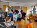 Воспитанники воскресной школы Покровского храма выступили в пансионате для пожилых людей