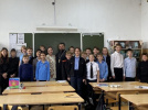 Священник встретился с учениками краснодарской школы № 14 в рамках акции «Белый цветок»
