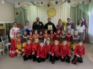 Поздравление юных казачат с праздником Покрова Пресвятой Богородицы