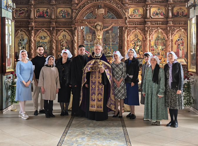 Первая встреча Покровского сестричества