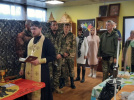 Молебен для воинов, отправляющихся на СВО